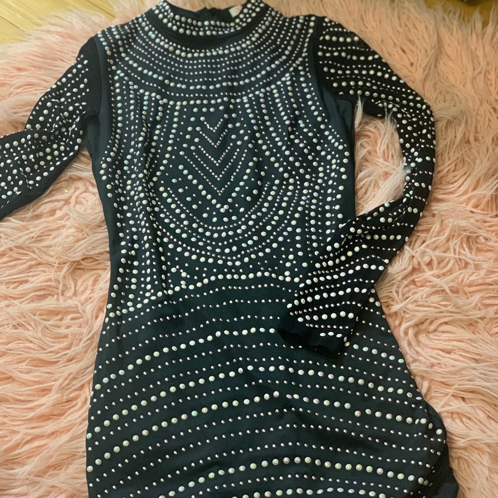 Beaded Minidress